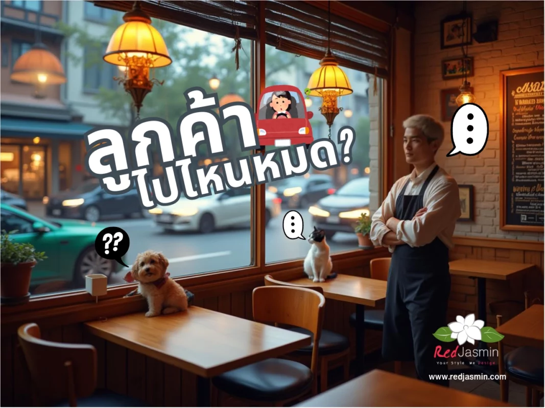 ลูกค้าไม่เข้าร้าน